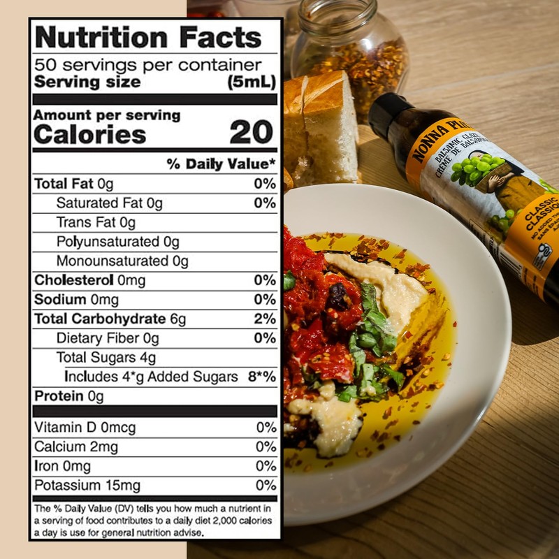 Nonna Pia’s Classic Balsamic Glaze - IGP Certified Balsamic Vinegar