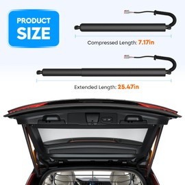 Rear Left Driver Side Power Hatch Lift Support Strut Compatible with Jeep Cherokee 2020 Power Tailgate Shock Support, Replace# 68289846AB