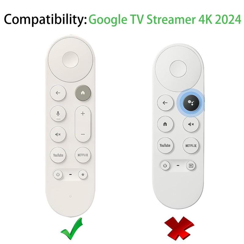 Silicone Cover Case for Google TV Streamer 4K Google TV