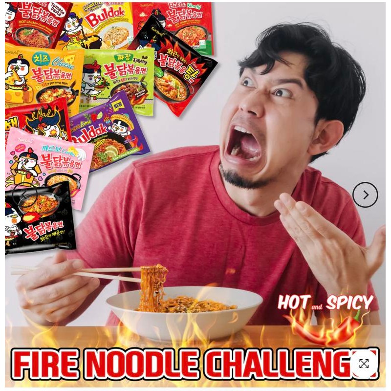 [10 Pack Box] Samyang Buldak Chicken Ramen 10 Flavor Combo