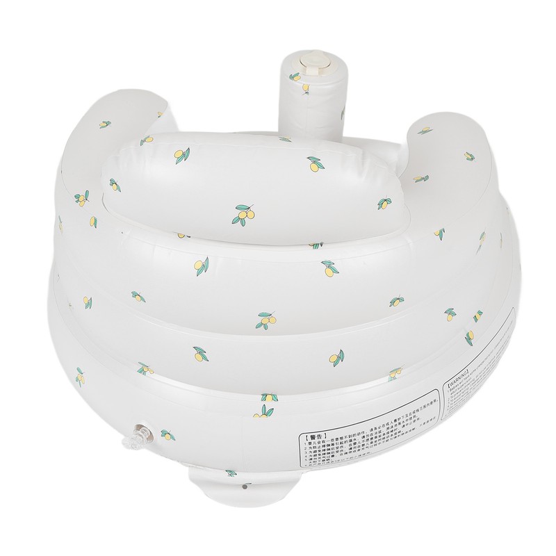 Baby Inflatable Seat Adjustable Protection PVC Cartoon Infant Support Inflatable