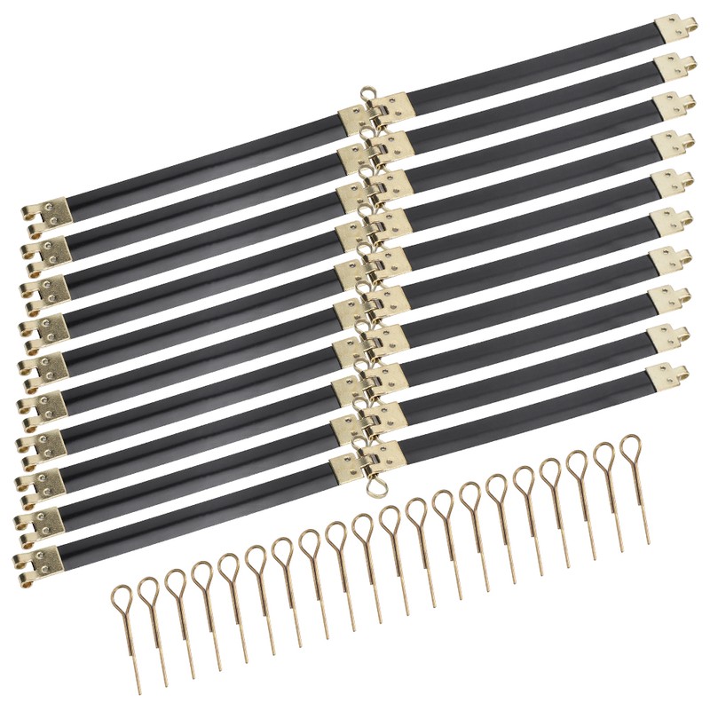 20Pcs Purse Flex Frame Internal Metal Retro DIY Coin Bag