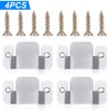 SONGTIY 4PCS Sectional Couch Connectors Furniture Connector, Premium Metal Sofa