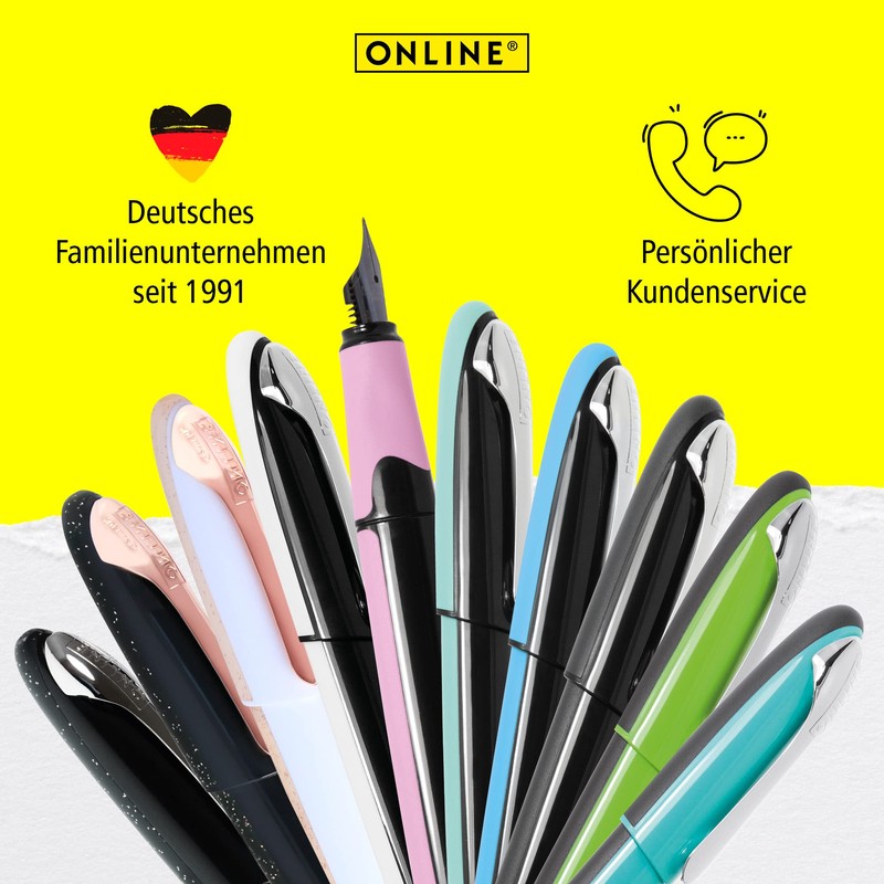 Fountain pen ONLINE Air Soft Mint, nib M