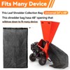 1 Pack Wood Chipper Bag 24x48inch Extra Large Wood Chipper
