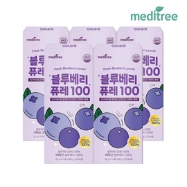 Meditree American Blueberry Puree Stick 100 5 boxes / 메디트리 미국산 블루베리 퓨레 스틱 100 5박스
