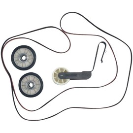 Dryer Belt Pulley Kit Compatible with Crosley CED147HXW0, CED7006GW0, CED123SEW0, CEDS563RB1, CGDX463JQ2, CED147SDW2 Dryer models