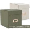 ZICOTO Beautiful Greeting Card Organizer Box With Dividers - Sturdy