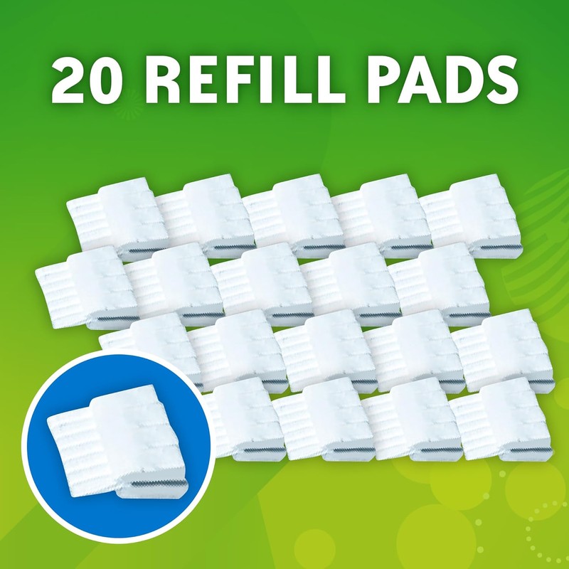 Scrubbing Bubbles Flushable Toilet Bowl Wand Cleaner Refills, Fresh Brush