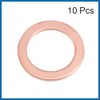A ABSOPRO 10Pcs 14mm x 20mm x 1.5mm Copper Flat