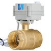 HSH-Flo 2 Way 1-1/4 inch 9-24VAC/DC 12VDC Normally Closed Brass
