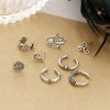 Patry Conjunto Aretes 8 Pza Bohemio Sol Luna Joyería Mano