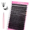 Cluster Lashes Kit Fluffy Lash Cluster Kit 50D DIY D