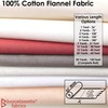 Barcelonetta | 100% Cotton Flannel Fabric | Super Soft |
