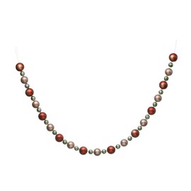 Creative Co-Op 72" Foam Bead Garland, Multicolor