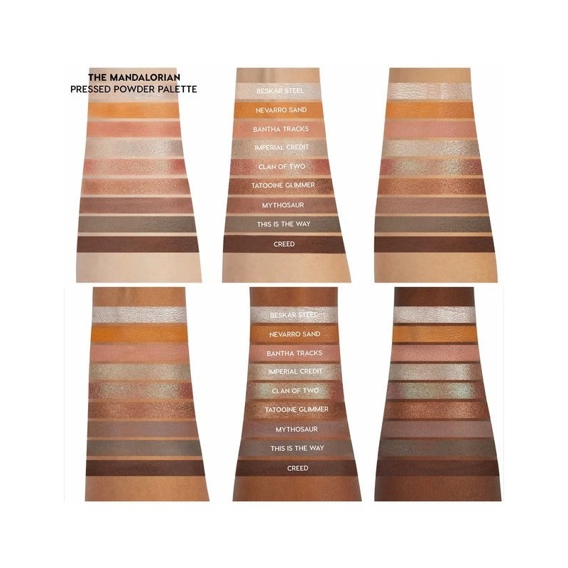 Colourpop The Mandalorian Shadow Palette- Full Size- 9 Shade Palette-
