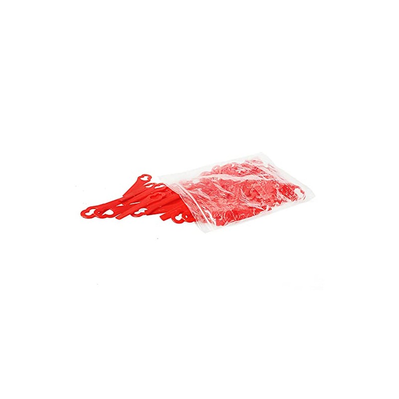 Odashen 100Pcs/Set 83mm Plastic Blade for STIHL Polycut 2-2 FSA
