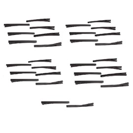 30 PC Flat Hair Barrette,Blank Hair Clips, DIY Hair Pin for Resin Molds - DIY Crafts, Add Bows & Beads, Jewelry Making，Metal Alligator Clip for Hair Care Styling Tools, Women Styling