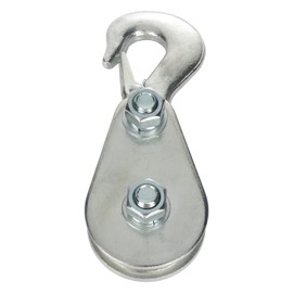 SCITOO Snatch Block 4400 lbs (2 Ton) Heavy Duty Block Pulley Hoists Self Recovery Accessory 1pcs