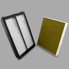 Dacall Activated Carbon Cabin & Engine Air Filter Set fit