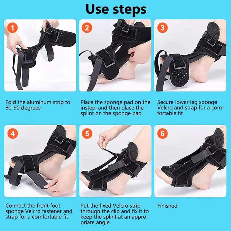 Plantar Fasciitis Relief Splint for Day Night Upgraded Adjustable Plantar