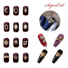 Nail Art Luxury Zircon Jewelry Parts Collection 1 (24 Types) / 네일아트 럭셔리 지르콘 쥬얼리 파츠 모음1 24종