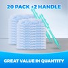 Heavy Duty Duster Refills - Compatible with Swiffer Duster,20 Count