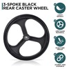 AlveyTech 8" Rear Caster Wheel for Drive Medical Duet Rollator/Transport