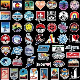 Winter Sports 10 Random Mountain Winter Sports Stickers Ski Snowboarding Decals Free Shipping!