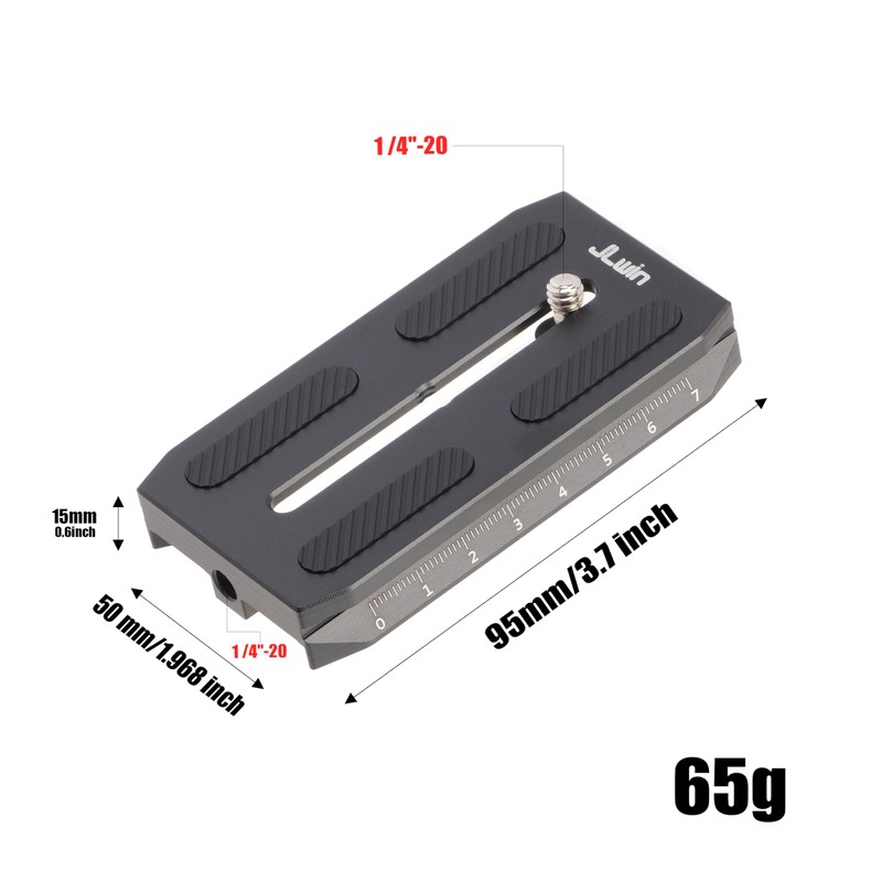 Hersmay Camera Quick Release Plate for Zhiyun Crane 2 3