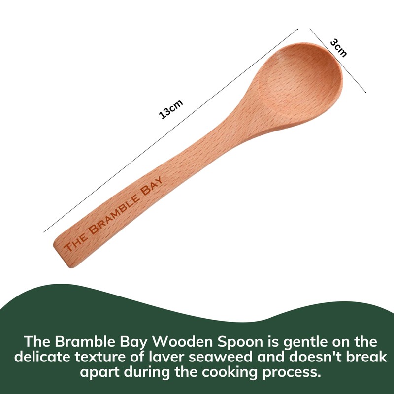 Laverbread Welsh 120g x2, Wooden Spoon