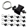 Mipcase 15 Sets Trampoline Replacement Parts Set Steel Loose Screws