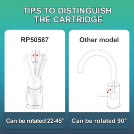 RP50587 Cartridge Compatible with Delta Single Handle Kitchen and Lavatory Faucets, Works with DIAMOND Seal Technology Models Featuring a 36 mm Motion Cartridge