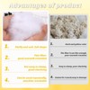 Fiber Filling Stuffing, 450g/1.0lb Stuffing for Crochet,Stuffing for Pillows, Stuffed