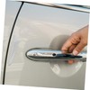 BUGUUYO 4pcs Car Door Protector Anti-scratch Bumper Strip for All
