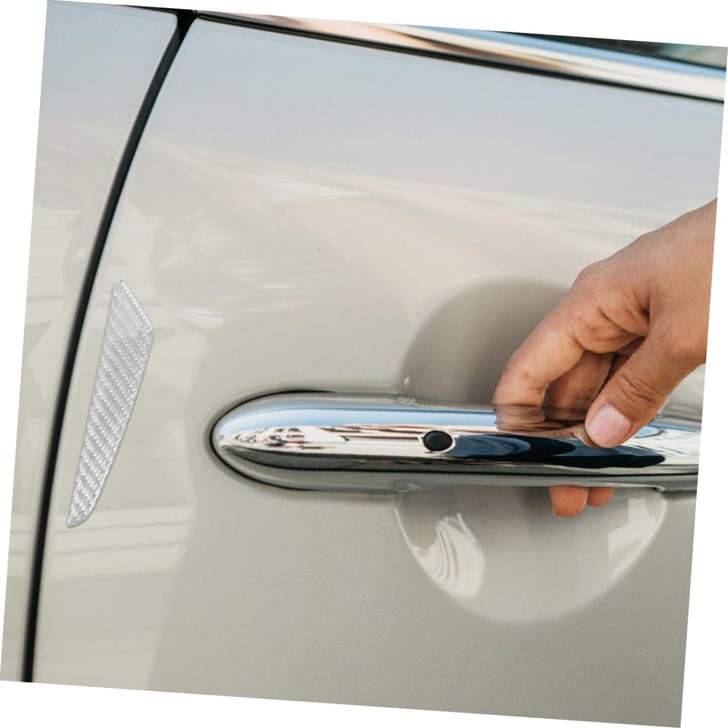 BUGUUYO 4pcs Car Door Protector Anti-scratch Bumper Strip for All