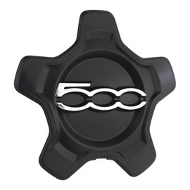 omoZone Wheel Center Cap Cover Compatible with 2016-2022 Fiat 500X Replaces 6AN68LXHAA