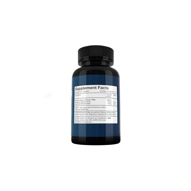 ALPHACUR Advanced Nerve Support Supplement – Marine Collagen, Vitamin C