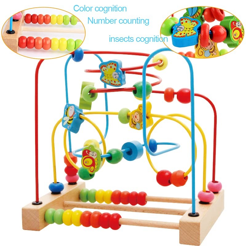 Jecimco Beads Coaster Looping Toys for Kids Educational Toys Set