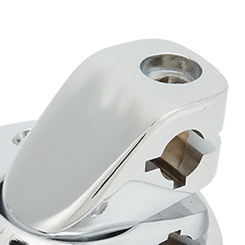 Car Sun Visor Support Brackets with Screw Bushing Chrome Plating