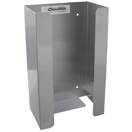 Omnimed"American Made Stainless Steel Single Glove Box Holder/Dispenser (6 1/4""H X 10""W X 4""D)"