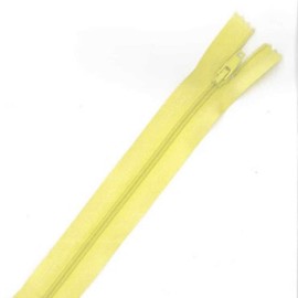 Plush Addict No.3 Close Ended Strong Nylon Zip Fastener for Sewing, Crafts, Clothing and Accessories - Bright Yellow - 12" / 30cm