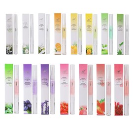 JIAKOU JIAKOU | Crisp Fragrance 15-Piece Nail Polish Kit with Vitamin E and Jojoba Nail Strengthener Essence forile, Peeling, and Thin Nails