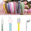 Cord Earphone Wire Protective Cover Cable Fashion Spiral Cable Protective