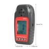 3.6V Combustible Gas Detector with Indicator Light Sound Alarm for