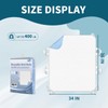 MILDPLUS Washable Bed Pads with 6 Sturdy Handles 34”×36” Extra