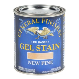 General Finishes Oil Base Gel Stain, 1 Pint, New Pine