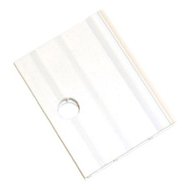 Exaco RIGA Plastic Hooks to Install in Green House Channels Gardening Tool, White