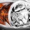 KAC Headlight Assembly Set Pair, Compatible with 2010-2011 Camry, Chrome