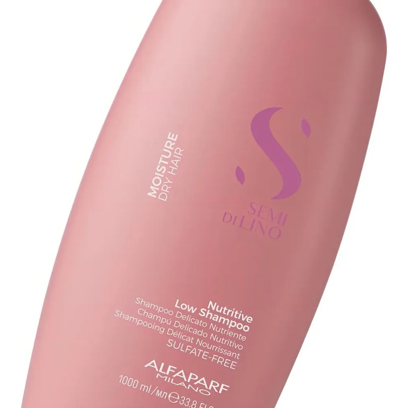 Shampoo Alfaparf Semi Di Lino Moisture para Cabello Seco 1
